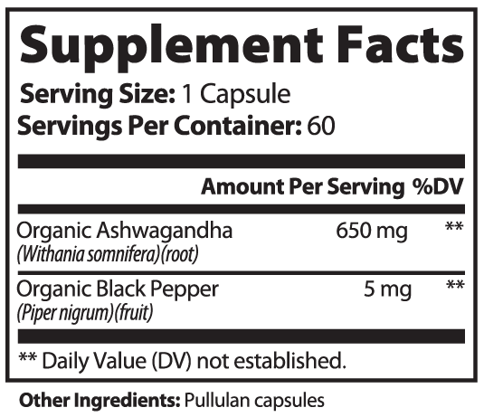 Ashwagandha: Cortisol Support
